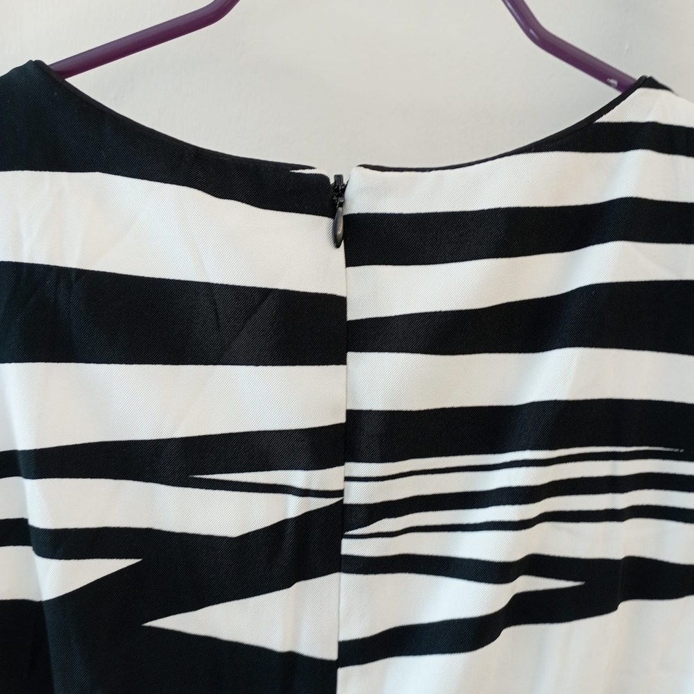 Bisou Bisou Paris Black and White Dress - Picture 13 of 15